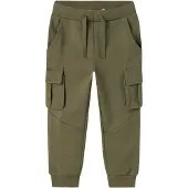 Name it Nmnoli Sweat Pant Unb Noos - Khaki green - 116