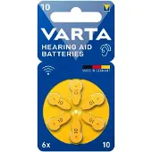 Varta 10 -kuulolaitteen paristo, 6 kpl