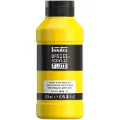 Taidepiste Liquitex Basics fluid 830 Cadmium Yellow medium hue - 250ml