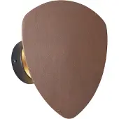 QAZQA Design-seinävalaisin pronssi orgaaninen 20 cm 2-lamppuinen - Pulley