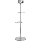 Hilke Collection Ninfea Alta kynttilänjalka 30 cm Nikkelöity messinki.