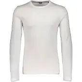 Lindbergh Basic Tee O-Neck L/S - White - XXL