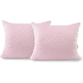 Restilo Dekoratiivinen tyyny DecoKing AXEL, vaaleanpunaisen puuterin värinen, 45×45 cm