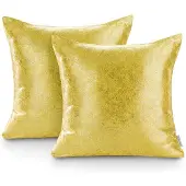 AmeliaHome Koristeelliset tyynynpäälliset Glamour Velvet Blackout Veras, 2 kpl, 45x45 cm