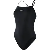 Speedo Womens Endurance+ Thinstrap - Black - 32