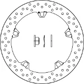 Brembo Jarrulevy (1kpl) 168B407D6