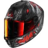 Shark Spartan RS Shaytan Matta/Musta/Punainen/Antrasiitti M unisex