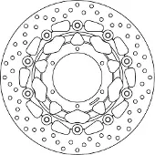 Brembo Jarrulevy (1kpl) 78B40824