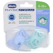 Chicco -710382 napp Physio Light 6-16M SIL 2-pack