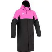AMOQ Apex Racing musta/pinkki varikkotakki
