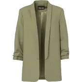 Pieces Pcbosella 3/4 Blazer Noos Bc - Green - XXS