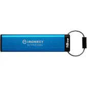 Kingston 16 GB IRONKEY KEYPAD 200C, USB-C, AES-256, FIPS 140-3 LVL 3 (PENDING) (IKKP200C/16GB)
