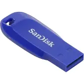 SanDisk – Cruzer Blade 64GB Electric Blue (SDCZ50C-064G-B35BE)