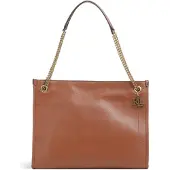 Ralph Lauren Bradley Shopperit Nahka 35.5 cm Ruskea