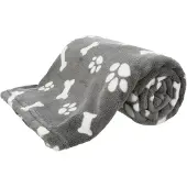 Trixie - Kenny Blanket Gray 100 x 75 cm - Koirat - Koiranpedit ja pehmusteet - Huovat