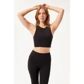 Girlfriend Collective Dylan Bra - Black - S