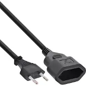 Brennenstuhl – Maadoittamaton jatkojohto, suora CEE 7/16 (Europlug) Euro-pistorasiaan, 5 m, musta (1161800)