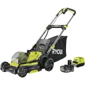 Ryobi RY18LMX40C-150, työnnettävä ruohonleikkuri, 399 m², 40 cm, 2,5 cm, 7,5 cm, 250 m²