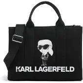 Karl Lagerfeld Ostoskassi 'Ikon' nude / harmaa / musta / valkoinen