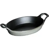 Staub ovaali uunivuoka valurauta 15 cm Grafiitinharmaa