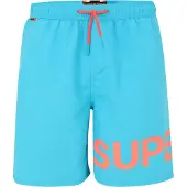 Superdry for man. M3010244A Blue graphic swimming costume (S), Beachwear, Recycled Polister, Sustainable