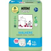 Moomin Baby Baby koko 4 7-11 kg 40 kpl housuvaippa