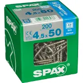 Spax TX 4,5x50 RST uppokanta yleisruuvi