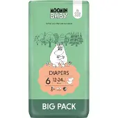 Muumi Moomin Baby koko 6, 12-24 kg 51 kpl teippivaippa