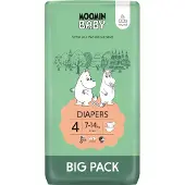 Muumi Moomin Baby koko 4, 7-14 kg 63 kpl teippivaippa