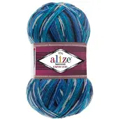 Alize Superwash kirjava 100g sukkalanka