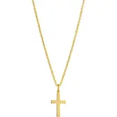 Top Gold hopeinen risti kullattu 5256751509
