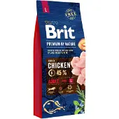 Brit 2x15kg by Nature Adult Large Breed kana koiranruoka