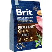 Brit 2x3kg Premium by Nature Light Brit koiran kuivaruokaa