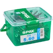 Spax TX 5x60 RST uppokanta 175kpl yleisruuvi