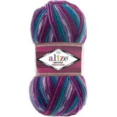 Alize Superwash kirjava 100g sukkalanka