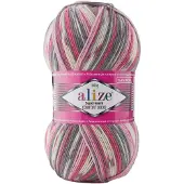 Alize Superwash kirjava 100g sukkalanka