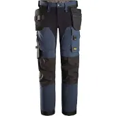 Snickers 6275 AllroundWork Stretch pitkät riipputaskuhousut