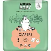 Muumi Moomin Baby koko 3, 5-8 kg 48 kpl teippivaippa