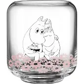 Muurla Moomin kynttilälyhty/maljakko 10 cm Together