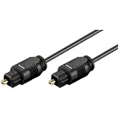 Goobay AVK 216-0300 - Digitaalinen lydkabel (optisk) - SPDIF - TOSLINK han til TOSLINK han - 3 m - fiberoptik
