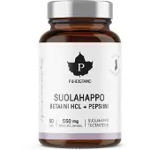 Puhdistamo suolahappo betaiini HCL+ Pepsiini 60 kaps