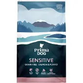 PrimaDog Lohi-Peruna viljaton aikuisille koirille 3 kg koiran kuivaruoka