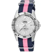 Lorus Watches Rs937ax4 43mm 10atm Quartz Analogical Naisten Kello