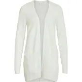Vila Viril Open L/S Knit Cardigan - Noos - White - S