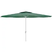 Marbueno Summer Teräs Pyöreä Aurinkovarjo Tangon Korkeudella 270 Cm 35 Mm 240 Cm