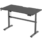 Deltaco Gaming DT410 Motorized -pelipöytä, sähköpöytä, musta