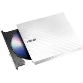 Asus SDRW-08D2S-U LITE, ohut ulkoinen DVD-kirjoitin, USB 2.0, valkoinen