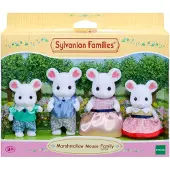 Sylvanian Families Marshmallow Mouse Family - Multi/patterned - ONE SIZE