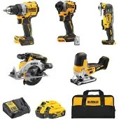 DeWalt Akkukonesarja DCK502P3-QW; 18 V; 90 Nm; 208 Nm; 165 mm; 3x5,0 Ah akku