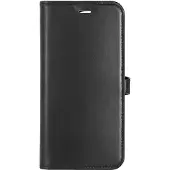 Buffalo 2in1 MagSeries 3 kortin iPhone 16 Pro Black nahka suojakotelo